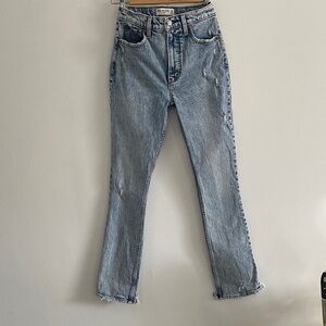 Abercrombie &Fitch the 90s skinny high rise jeans size 24/00